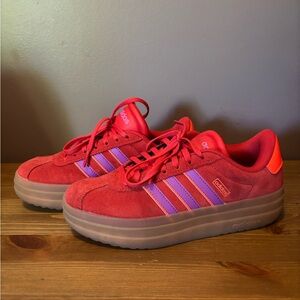 Adidas Women's platform Gazelles